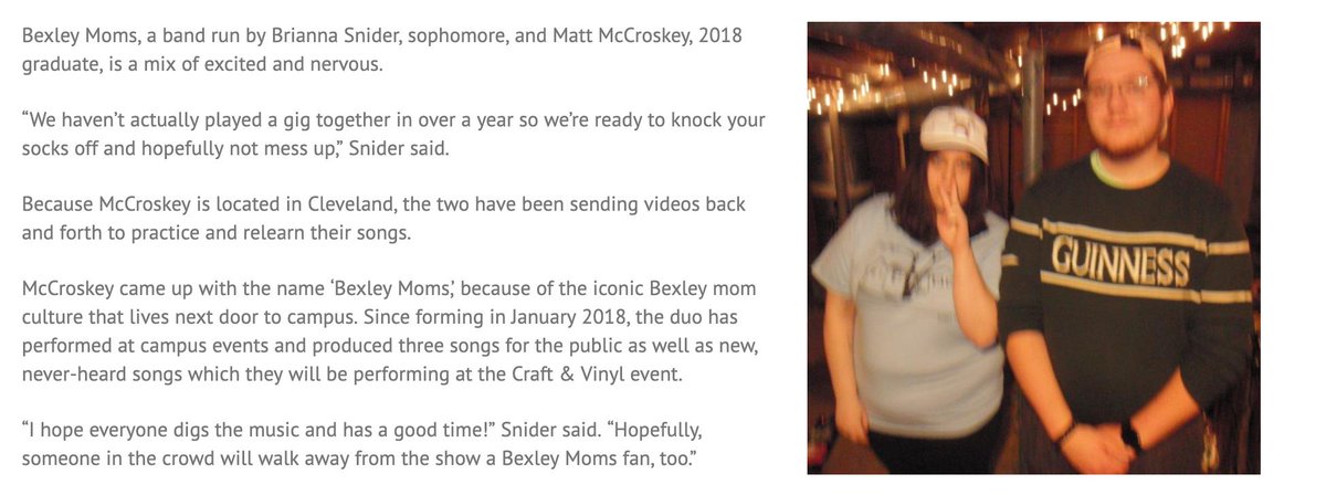 MomsBexley's tweet photo. BIG UPS TO @TheChimesNews FOR THE SHOUT OUT WE STAN THE CHIMES! SEE US TOMORROW AT THE GIG WE GO ON RIGHT AT 7PM SHARP B THERE AND WITNESS HISTORY https://t.co/0PNQr5vybU https://t.co/zlqv0PHrkg