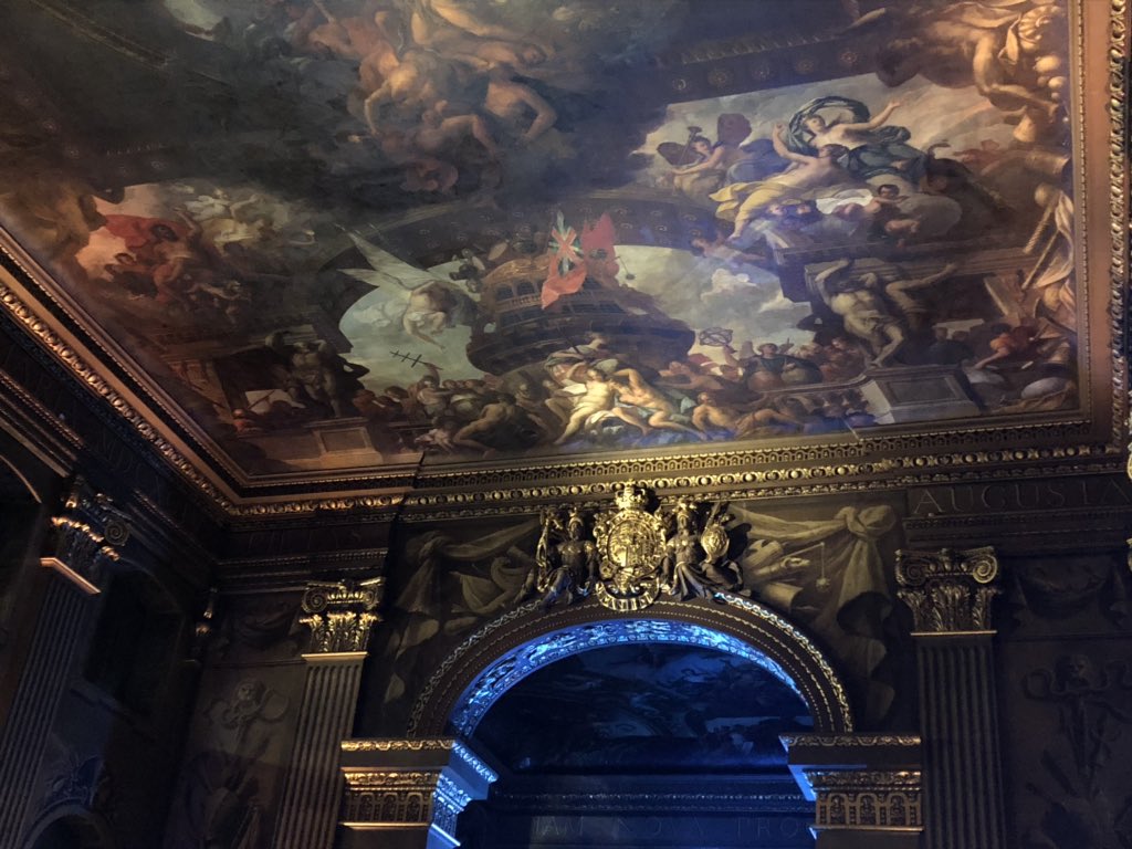 tom_woolgrove's tweet photo. Wonderful venue for @CIIGroup President’s dinner; the recently renovated Painted Hall. https://t.co/E3xb0dDpeE