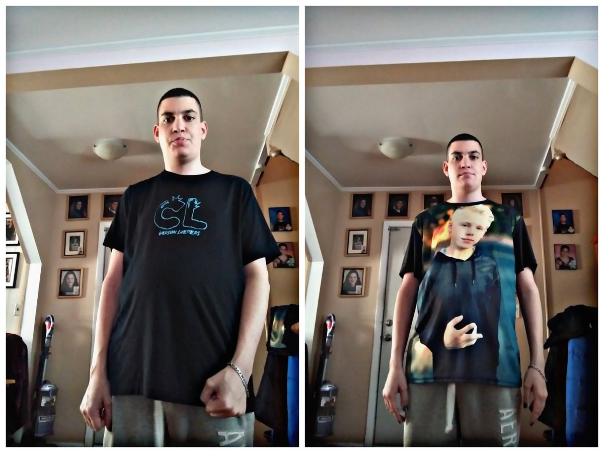 EternalLuedizer's tweet photo. Me in my Custom-Made Merch + Carson's Official Merch + 1 I'm uncertain of if it's official or if someone else made it 
@carsonlueders @MBennz @blondeboyrecord @babysutterjames
#carsonlueders #carsonluedersmerch #custommerch #TrueLuedizer #ProudLuedizer https://t.co/JM7JWsOEb1