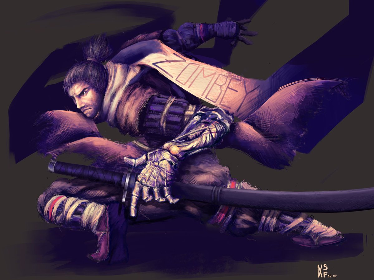 TheSteinfliege's tweet photo. Sekiro Fanart fertig ^-^
@Zombey hope you like it <3
#SEKIRO https://t.co/ggTWlrdZYz