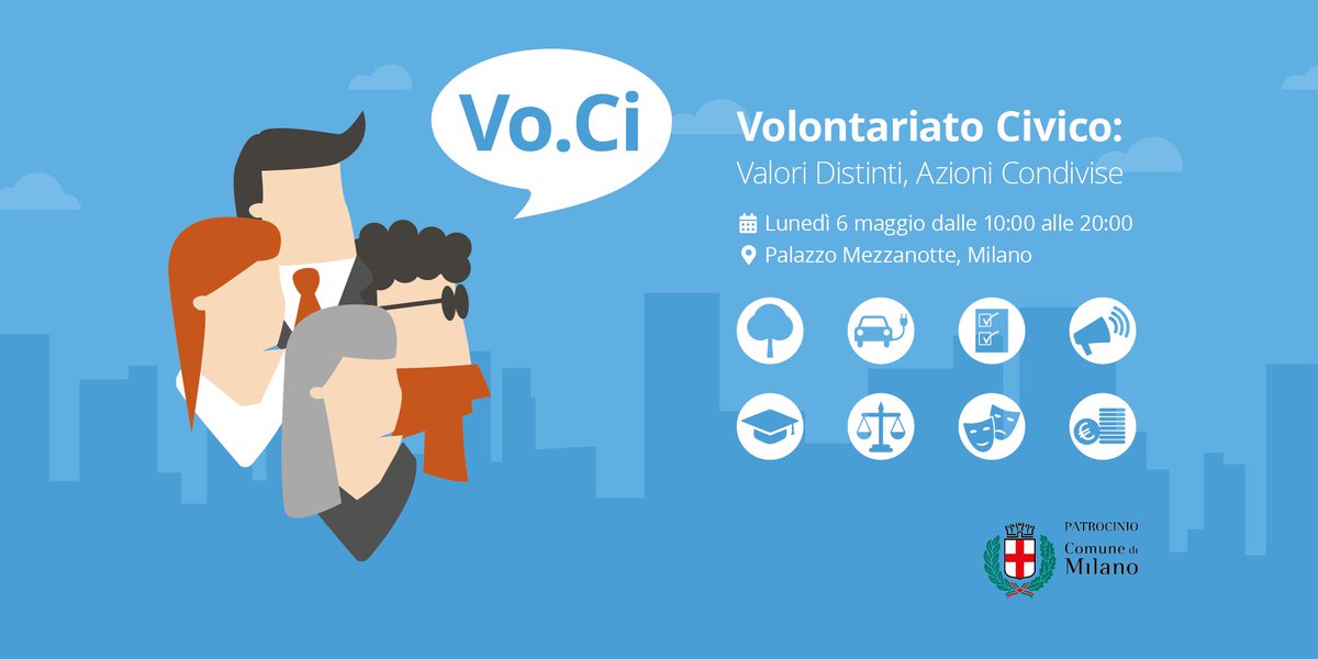 Prospera ha avviato recentemente una collaborazione con Civicum (civicum.info). Il 6 maggio pv a Milano dalle 10:00 alle 19:00 presso Palazzo Mezzanotte si terrà l'evento "Valori Distinti ed Azioni Condivise". #prospera #vo.ci #civicum