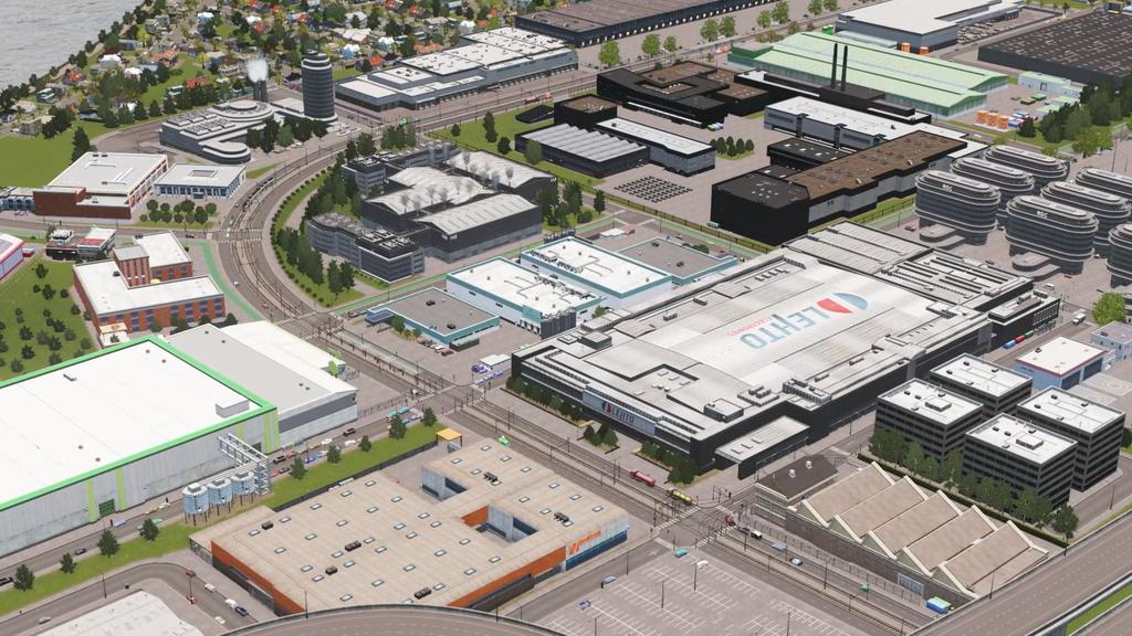 Cgameworld New Episode Industrial Business Park And Light Rail Expansion T Co Kzw8ytyjeg Citiesskylines