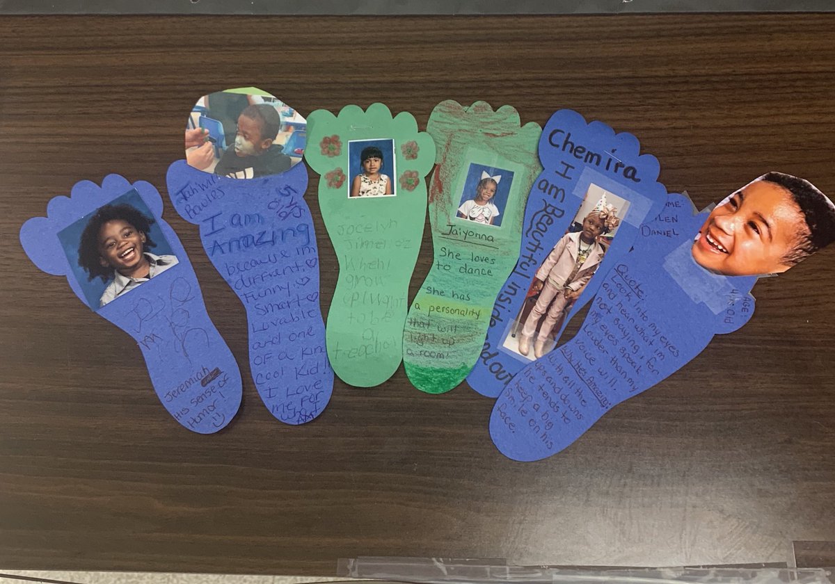 DonnaFicarra1's tweet photo. Check out these sweet footprint dedications from parents to our amazing @Asbury_ParkSD PreK and K students 2 b displayed @NAEYC #woyc19  Step It Up Family Funday parade this coming Monday @Antonel1Shannon @Jackson__Lauren @PerryPJM @APSuperGray @svelaz79 https://t.co/WjJpO4qUuS