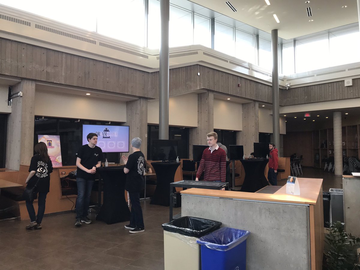 GGrossi1's tweet photo. Everyone is excited to be setting up for our Industry Night event! #GDLaunch2019 #myNCstory https://t.co/u0Zj2N3I5Z