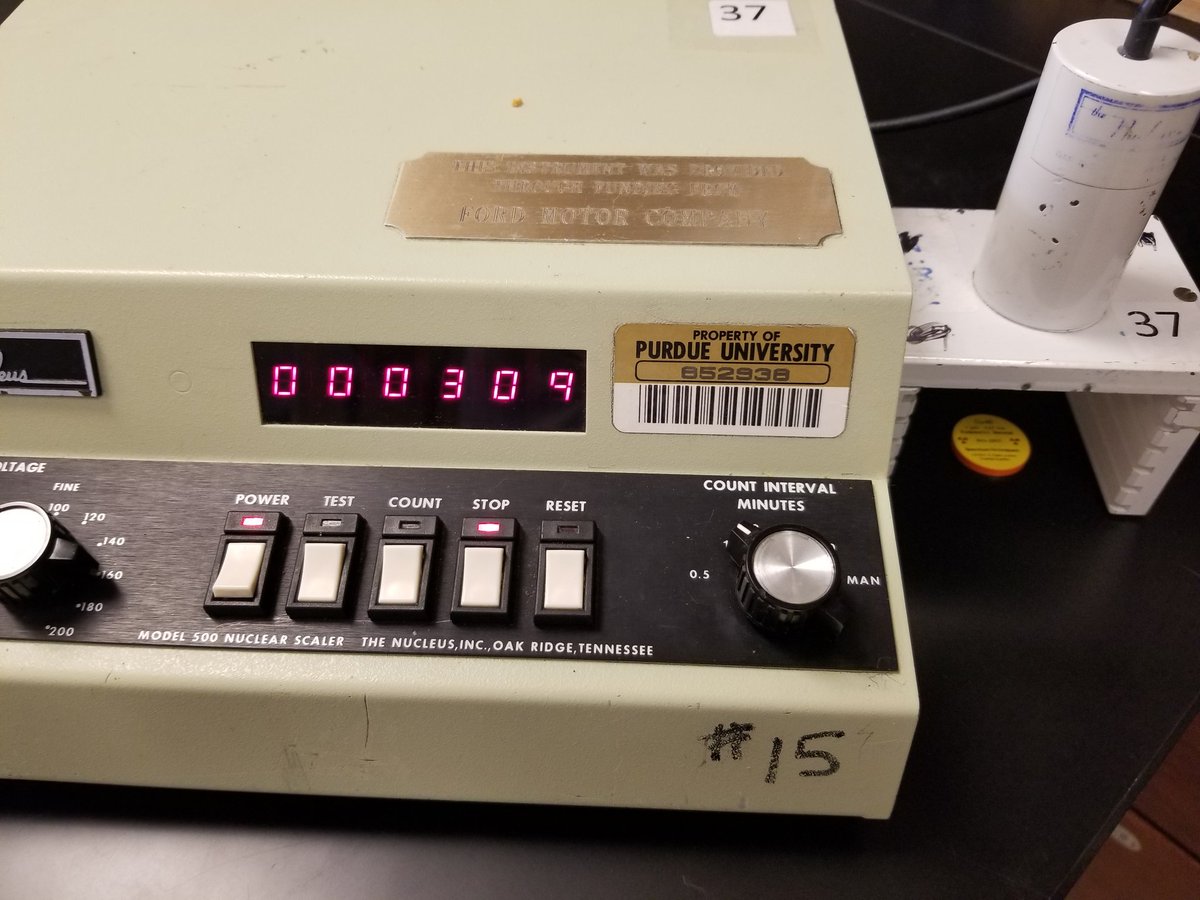 ChattinChem's tweet photo. S's research radioactivity & design a containment device, then test its effectiveness. @PurdueScience @PurdueChemistry @HSESchools #ScienceExpress #STEM #design #materials https://t.co/N5OjR44eEv