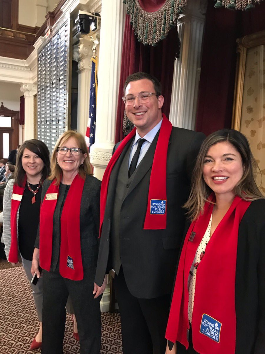 mrerichanson's tweet photo. Wonderful day promoting public schools in Austin today! Thank you @juliejohnsonTX for your kind words and hard work for our learners. #CISDCoverStory #cisdinformed #txlege https://t.co/z3UfQ75CNo