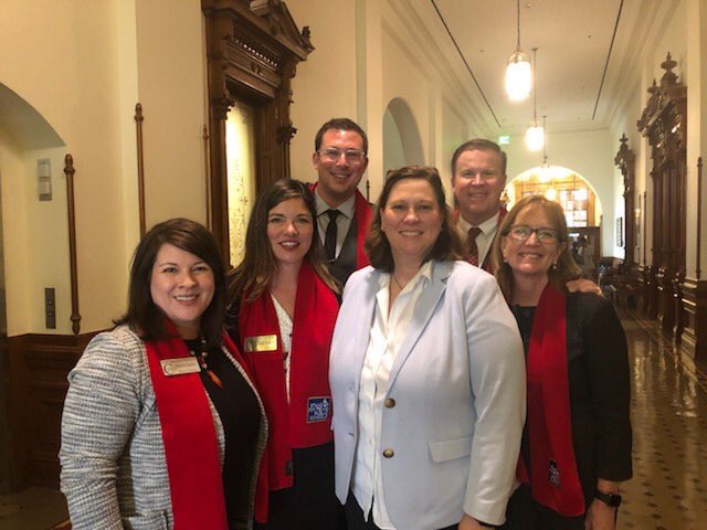 mrerichanson's tweet photo. Wonderful day promoting public schools in Austin today! Thank you @juliejohnsonTX for your kind words and hard work for our learners. #CISDCoverStory #cisdinformed #txlege https://t.co/z3UfQ75CNo