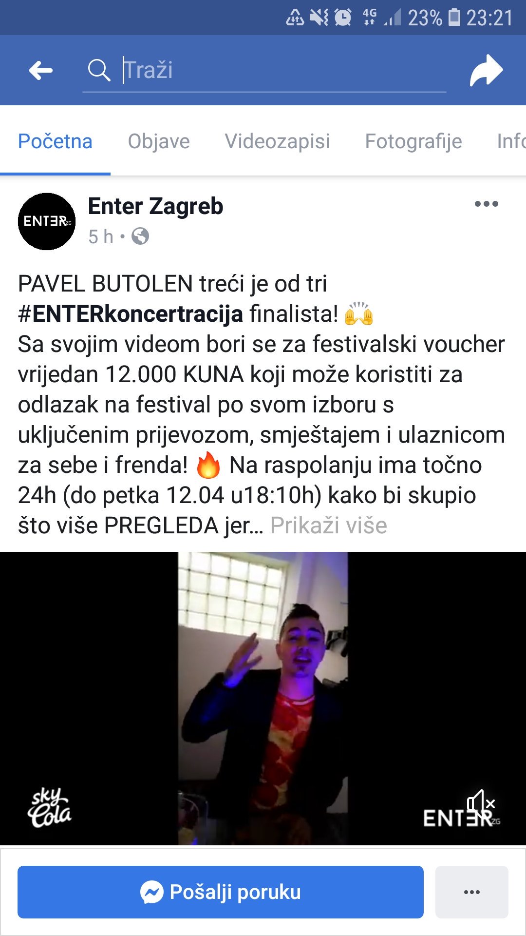 Zagreb 20 enter top Stream Enter