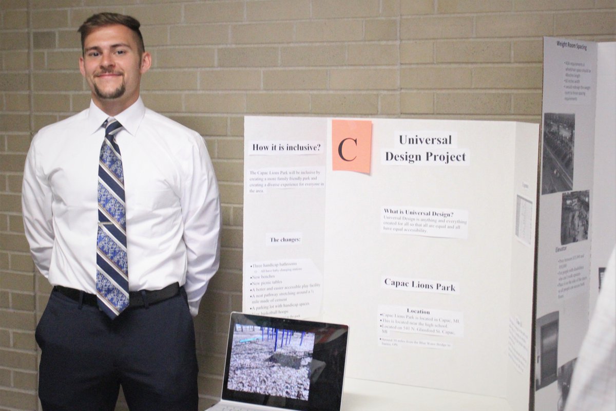 theuofolivet's tweet photo. Today, students in the Leisure and Recreation for Special Populations class presented their design projects. This culminating assignment required students to find a place designed for leisure and/or recreation and find ways to make the environment more inclusive. #OCNation https://t.co/juReyKimRn