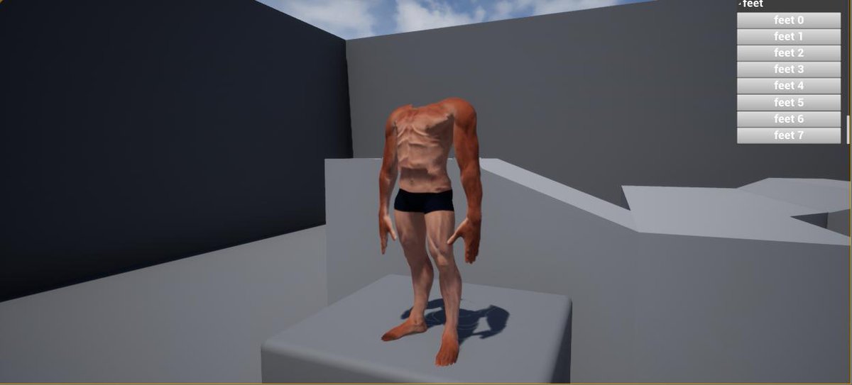 AlmaniacStudios's tweet photo. It took a while, but we've completed seven entirely modular bodies. Now we just have to find them some clothes
#UnrealEngine #gamedev #gamedevelopment #indiedev #videogame #IndieGameDev  #indiegame #work #Unreal #ingame #Kickstarter #forlife #art #progress #character #ingame
4/7 https://t.co/hVWwTw27mr
