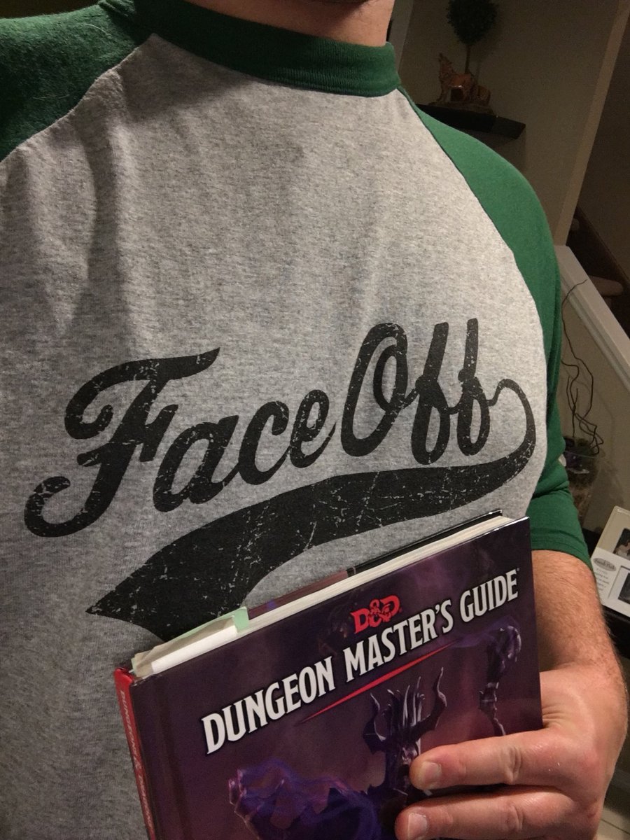 MattParody's tweet photo. Even though fatherhood &amp; job stuff have put a Life Drain on my hobby of choice I still dream &amp; scheme all sorts of things that I hope to one day soon unleash on whatever players come before my Mostly-DM Throne.
#PodcastLove #TTRPG 
@GeekWarsPod 
#DnDSelfie https://t.co/YaJj5SdJPY