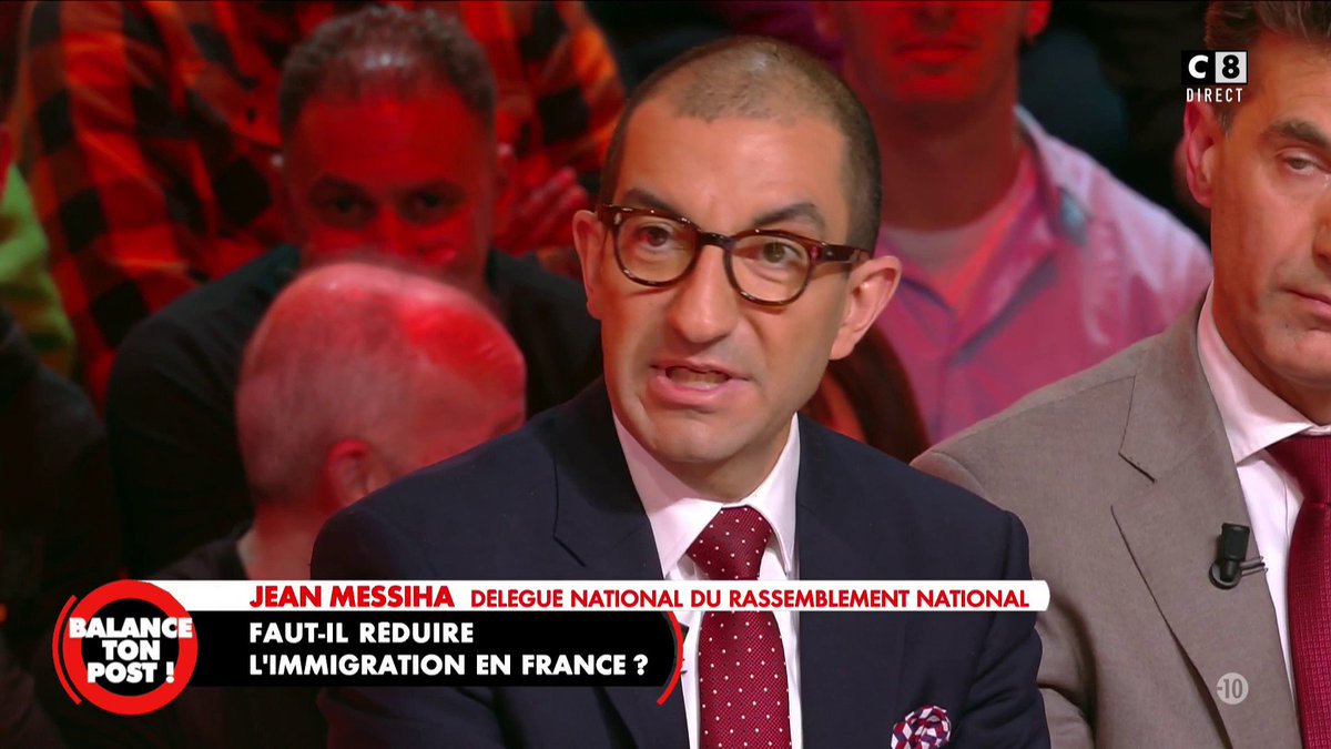 BalanceTonPost's tweet photo. Pour @JeanMessiha, délégué national aux études au sein du Rassemblement national, "l'immigration n'est pas tout le temps une chance pour la France". #BalanceTonPost https://t.co/sYoEUY3Se5