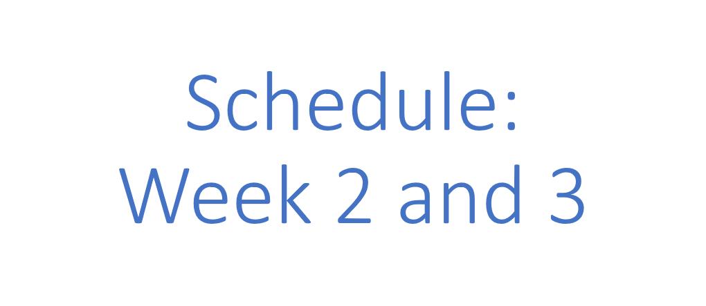 Schedule for week 2 and 3 can be found here;  site2803.goalline.ca/news.php?news_…