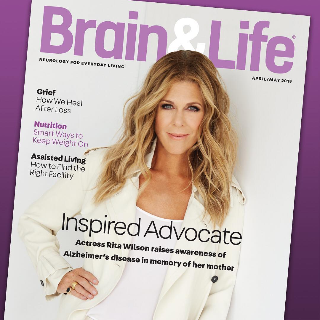 Thank you <a href="/BrainandLifeMag/">Brain & Life</a> for featuring me in your new issue! Alzheimers hits really close to home for me. My mother was diagnosed with it and after she passed away, I wanted to be one of the voices to help create awareness for this devastating disease. 
bit.ly/2uRQRzn