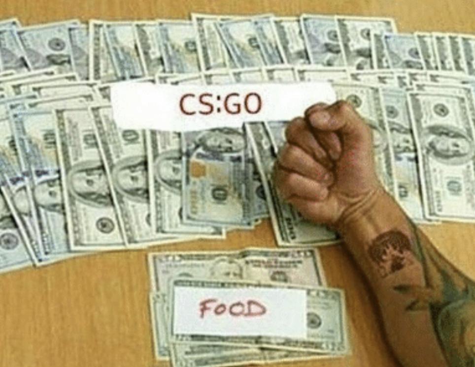 deins_bro's tweet photo. RT hellcasecom Mom says that I should play sports.🏃‍♂️ But I run in CS:GO and lose weight because I do not have time to eat.🍔🍟🌭🍕

#CSGO #videogames #counterstrike #globaloffencive #csgomemes #hellcase #hellcasememes https://t.co/YfaucB07Ij