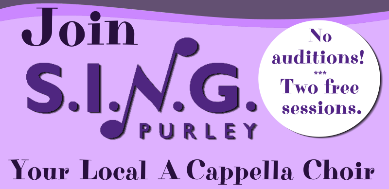 Men of #Purley, men of #Coulsdon! Men of #Kenley and of #Croydon! Your Adam's Apples are required! Tenors and baritones are wanted to join the most welcoming #aCappella #choir you will ever come across. Term starts 25th April at <a href="/secancerhelp/">South East Cancer Help Centre</a>. NO AUDITIONS. Two free sessions.