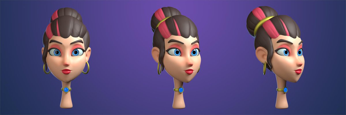 conradpfay's tweet photo. Doodle #zbrush #sculpt #art #3dart #cute https://t.co/IhFTxg9CFJ