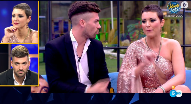 ghoficial's tweet photo. ¡La noche de ayer comenzó con disputa entre María Jesús y Alejandro! ¿Con quién te posicionas? 

🔄 María Jesús
❤️ Alejandro

#GHDÚOFinal2 https://t.co/cQdBfVFFAE