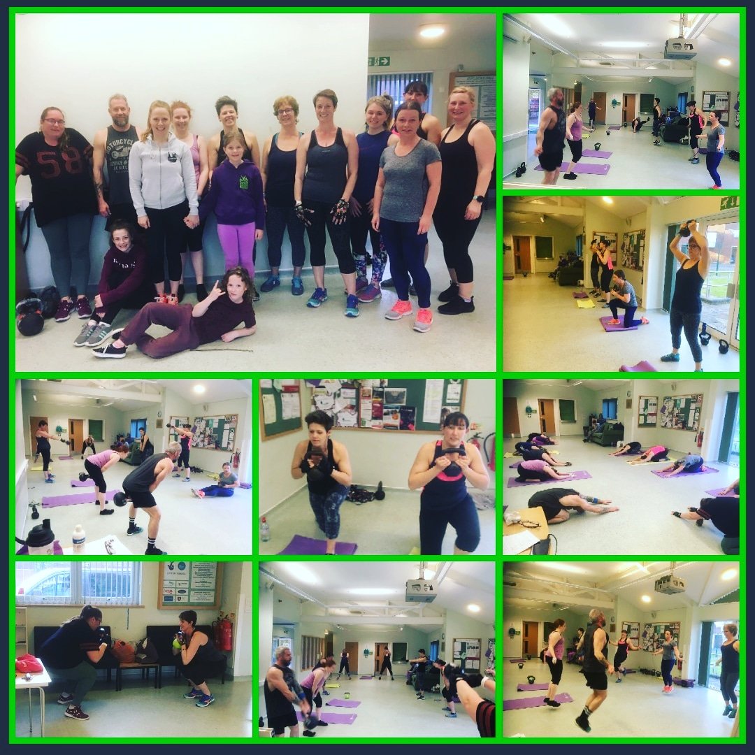 RedefineRDF's tweet photo. We are BACK!!
what an incredible #kettlebells class to come back to. You're all so inspiring, I'm so proud of you all! 
#russianswings #OHPress #gobletsquats #Redefine https://t.co/6afZApSc1D