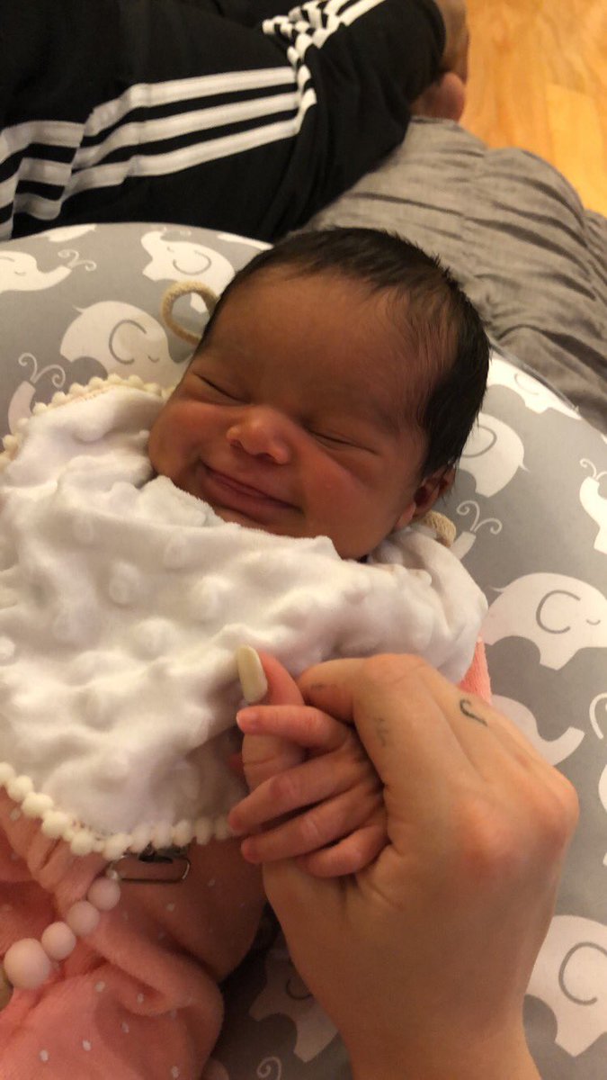 heythatscam's tweet photo. My little girl is two weeks old today time flies when your having fun💕 https://t.co/u2aRnNbIlK