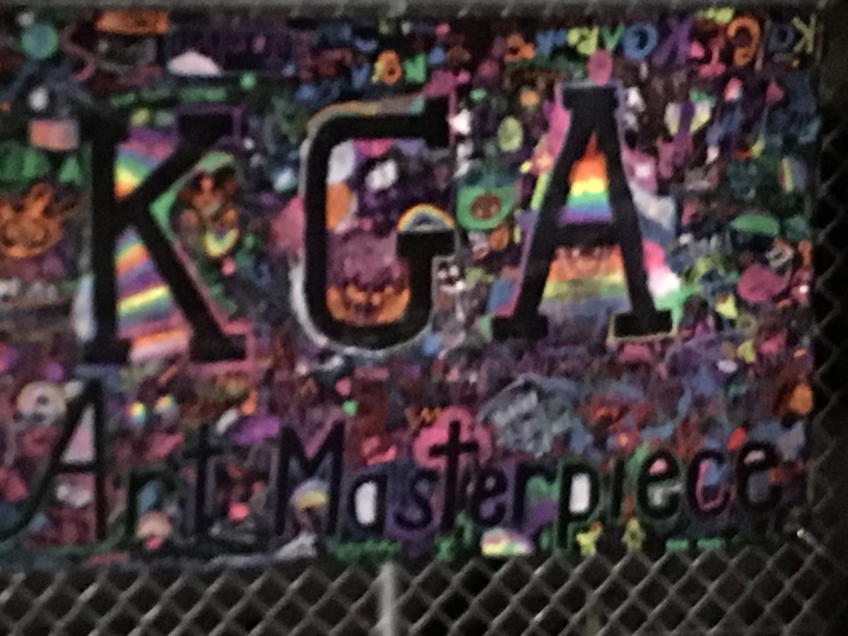 What a great night for families, fun and art!  #artmasterpiece #kagrocks #cusdstory