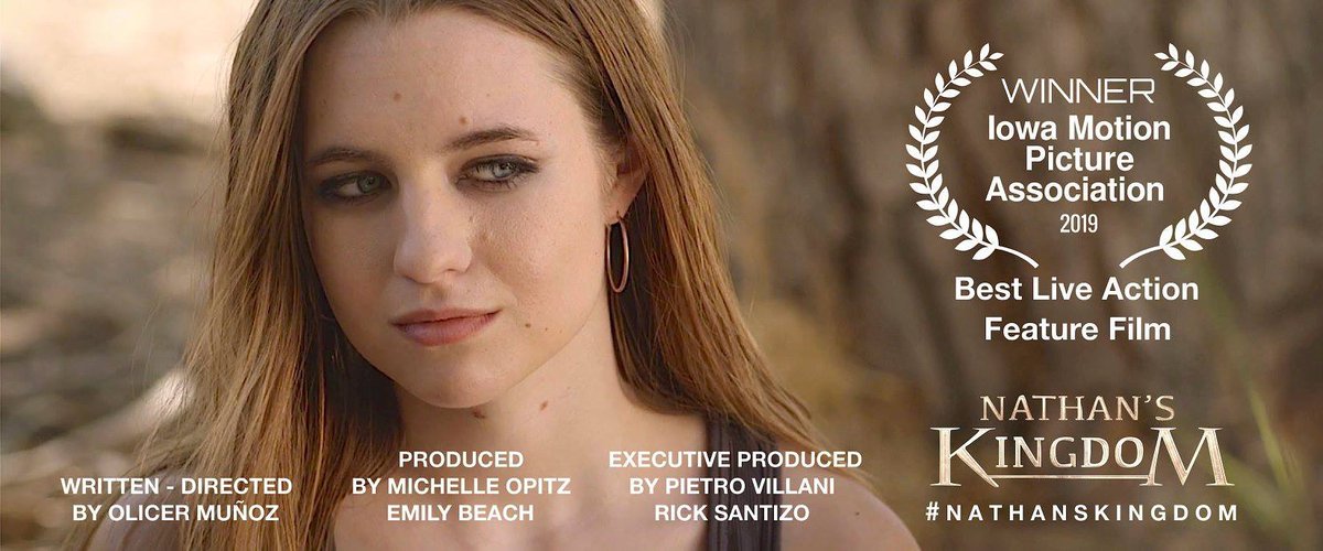 NathansKingdom's tweet image. Nathan's Kingdom Wins Best Live Action Film at Iowa Motion Picture Association! 

Winning Producers: Michelle Opitz, Emily Beach, Pietro Villani, Rick Santizo, Olicer Muñoz
#AutismInFilm, #AutismSpeaks, #AutismAwareness, #NathansKingdom, #MexicanDirector, #SupportIndieFilm