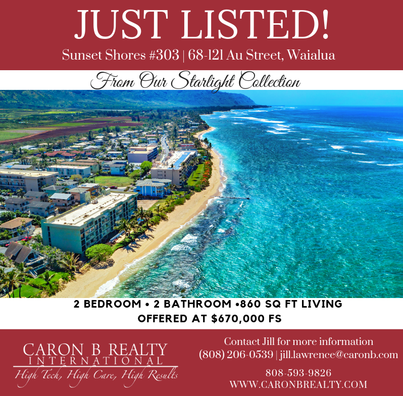 CaronBRealty's tweet photo. Just Listed! Light and breezy beachfront, North Shore Condo at Sunset Shores! A beautiful setting to enjoy beach living and unwind in the country. Call or text Jill to schedule your showing (808) 206-0539
#justlisted #starlightcollection #oceanfront https://t.co/pLEDO8mAz7