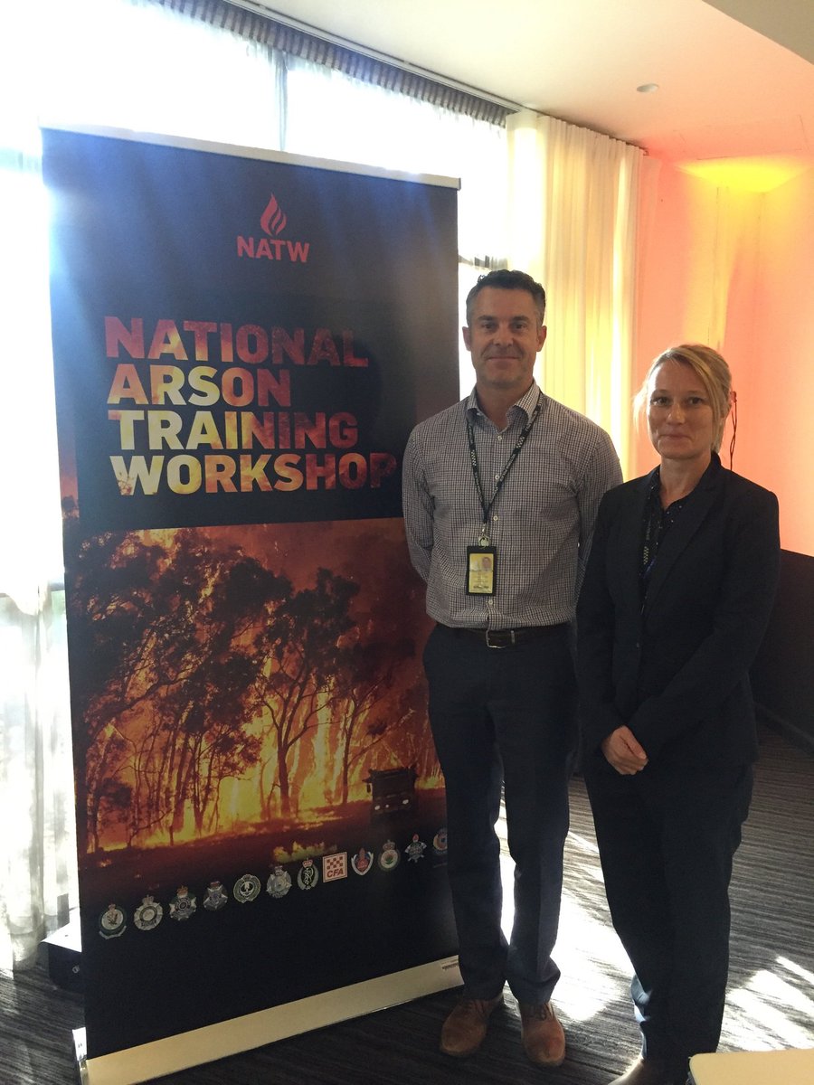 Always a pleasure to speak at the National Arson Conference in Albury this year with a case study involving many challenges and pressures. See you next year! #natw #fireinvestigation @VictoriaPolice @nswpolice @WA_Police @QldPolice @SAPoliceNews @TasmaniaPolice @nzpolice