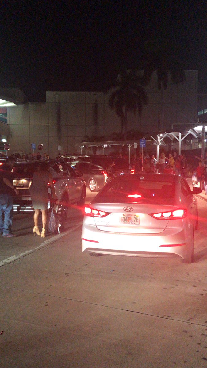 The giant clusterf@*k that is the ride share at <a href="/FLLFlyer/">Fort Lauderdale-Hollywood Int'l Airport (FLL)</a>.