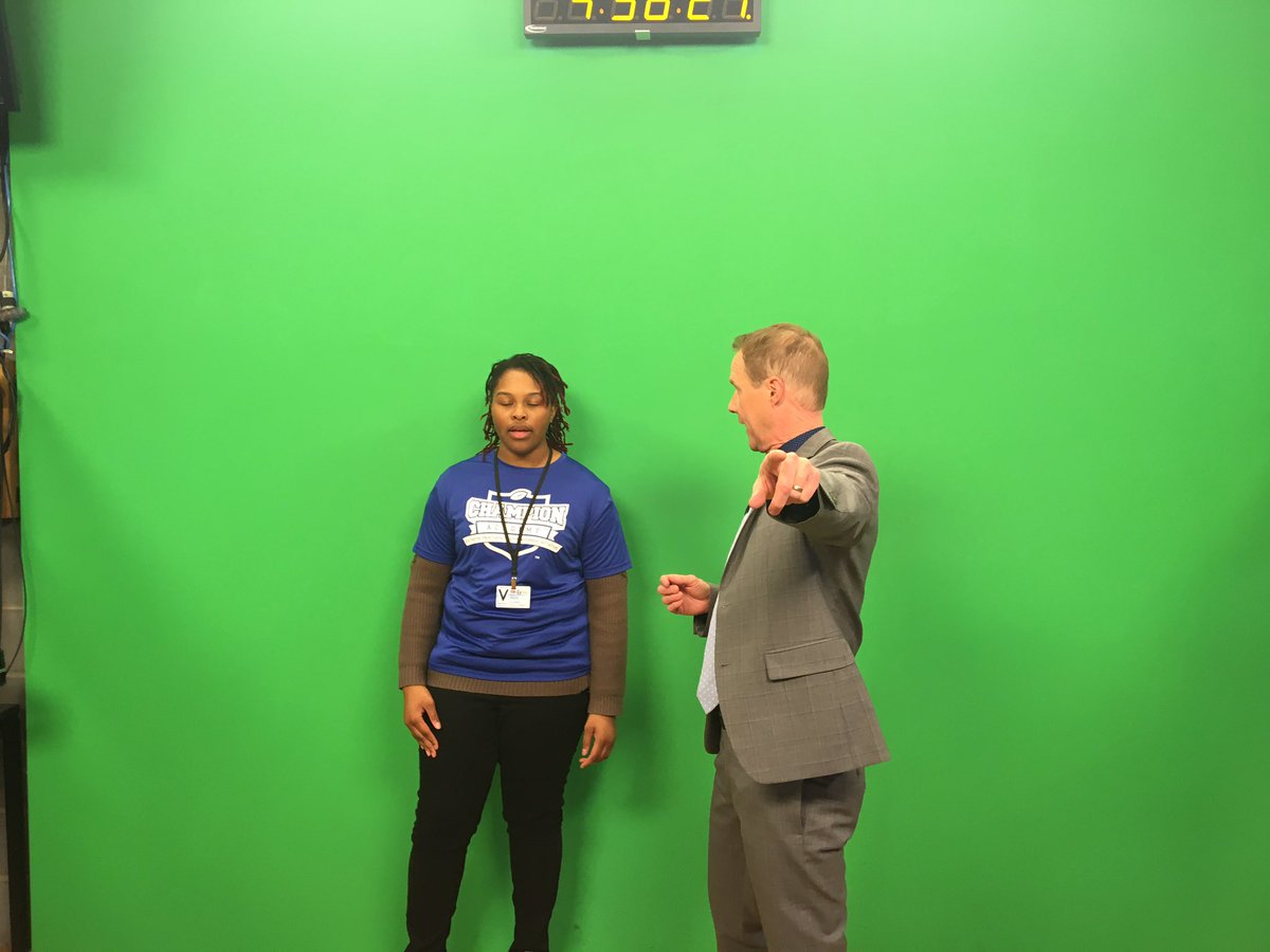 585Champions's tweet photo. A huge thank you to @scotthetsko and the rest of the team @13WHAM for the behind the scene tour of the studio! @DezireeGarrick nailed the 7 day! #IntentionalTeamwork #ExposureOpportunity https://t.co/SPgZFEQxOj