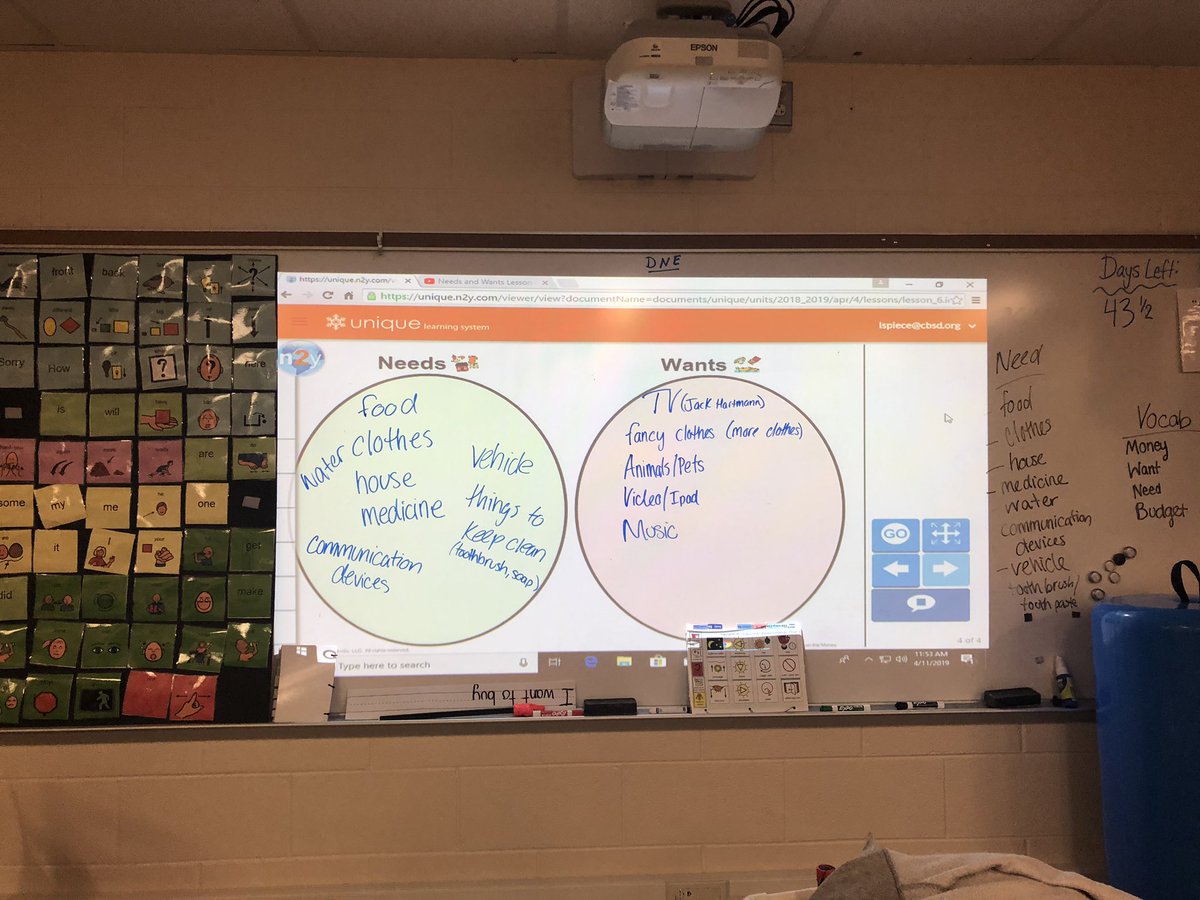 MissBworkerBees's tweet photo. Wants and needs! It can be hard to remember what we need in life and what we want! Ss today made lists of the different things they need and want. #umsmds #uls #gratitude https://t.co/8Z37wmcrff