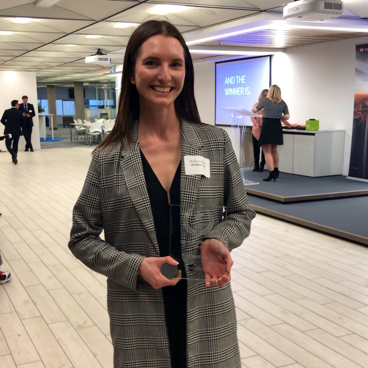 TechAlliance's tweet photo. Congrats to our Startup Innovation winner this evening at the #TechcellenceAwards, @_STMNT_! π #LDNTechWeek2019 https://t.co/TuSNvyFQRe