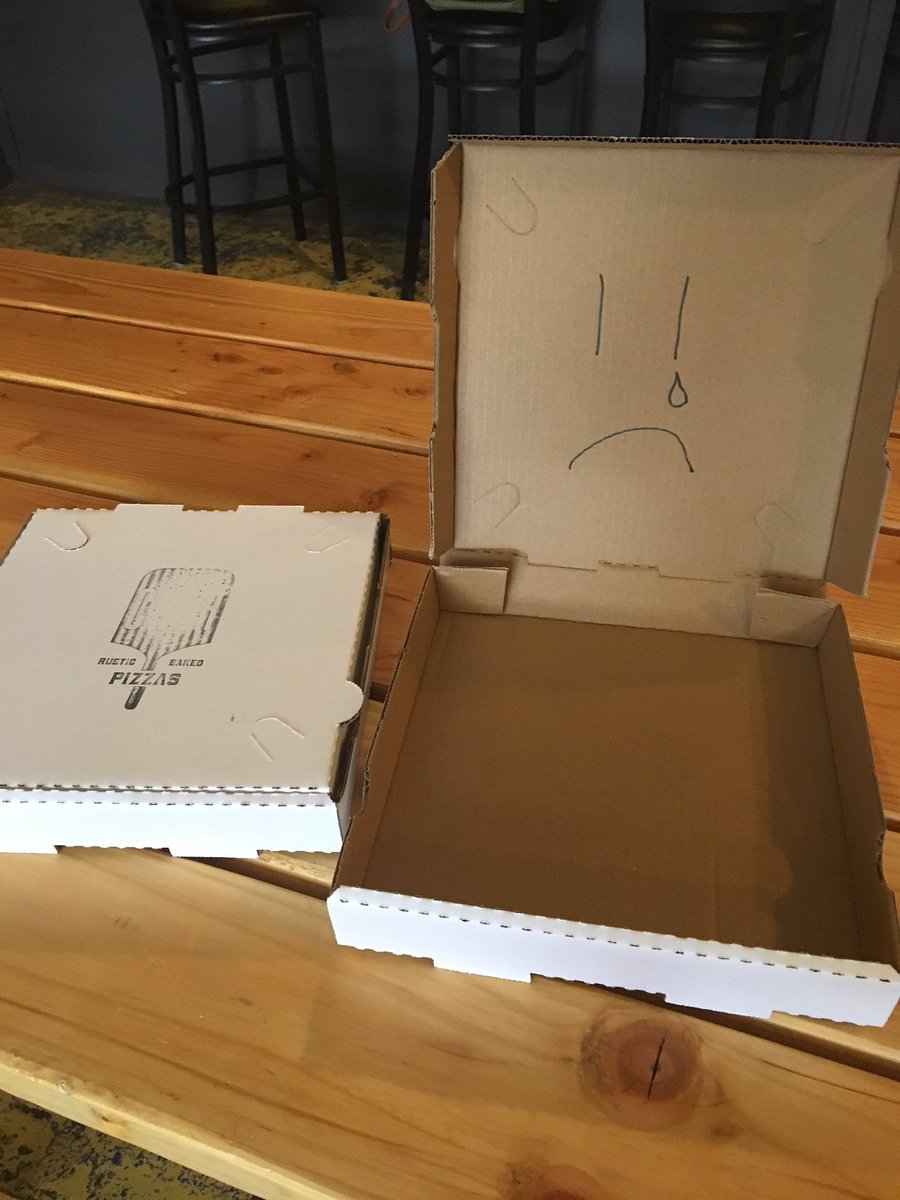 Sorry, y’all. Our oven is still down. We’re working around the clock to get it up and working for tomorrow. #PraiseBeToThePizzaGods 🤞🍕