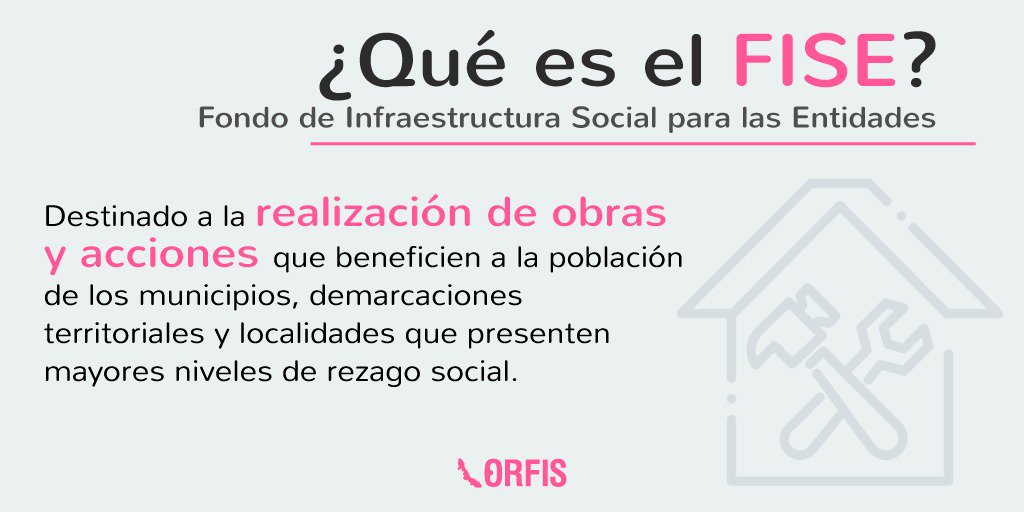 ORFIS_VER's tweet photo. #UnDatoORFIS | #CapacitaciónORFIS | #FISE Fondo de Infraestructura Social para las Entidades.
Tema de nuestras Jornadas de Capacitación para la Aplicación de Recursos Federales celebradas esta tarde en la Secretaría de Infraestructura y Obras Públicas #SIOP. https://t.co/KfmHgxGRMq