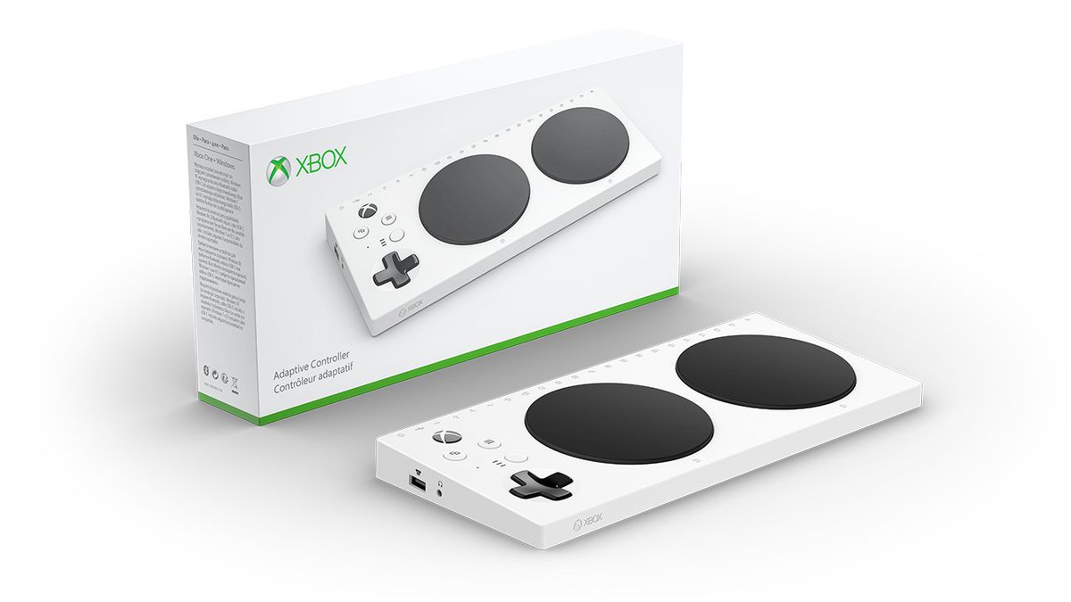 GamersBay11's tweet photo. Here's a great news for Xbox players. 
Microsoft to launch Xbox Adaptive Controller for it's gamers. 
To know more visit: https://t.co/CjvADNxuVp 
#XboxGamers 
#XboxAdaptiveController 
@Microsoft 
@Xbox https://t.co/LAiIlIAPxN