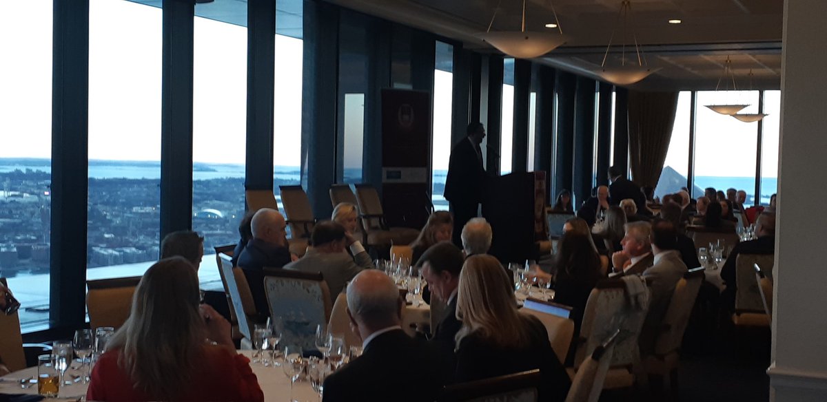 GatewayToEurope's tweet photo. @Robert_Mauro kicks off the Boston College Ireland Business Council dinner at the BC Club in downtown Boston #bcibc #gatewayEU https://t.co/AIEiQbRFLC