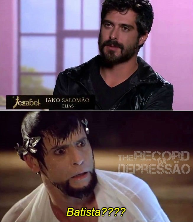 O Antipas sai correndo sempre que vê essa chamada de #Jezabel na TV! #NovelaJesus186