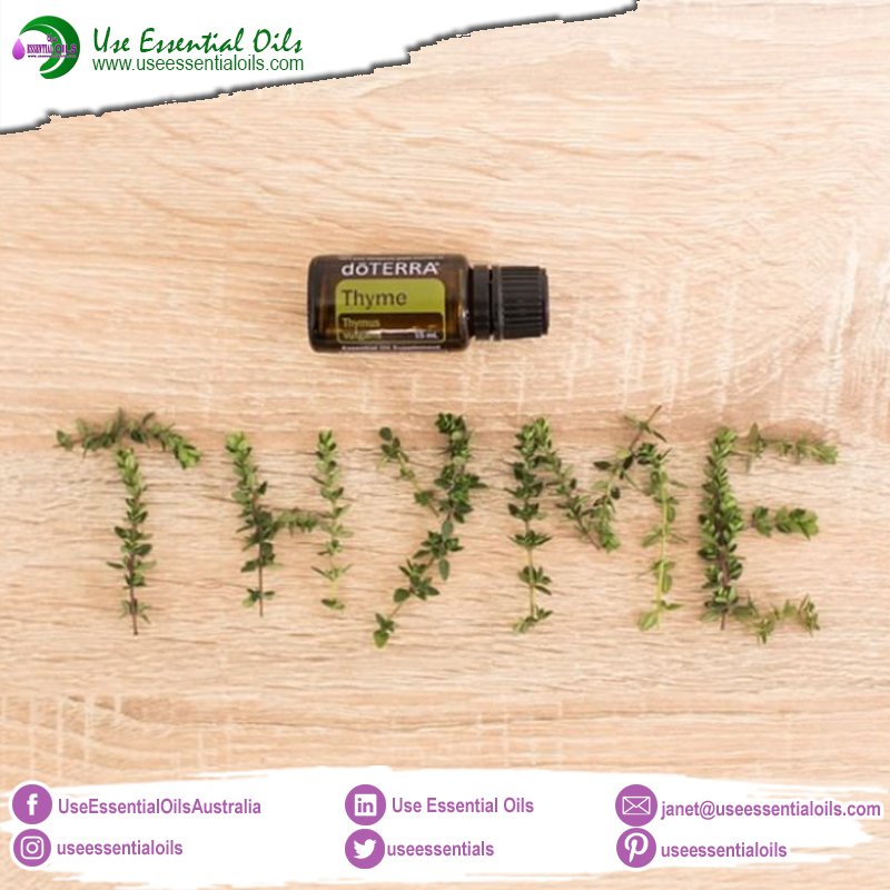 useessentials's tweet photo. It's time to use THYME!

Make your Friday night more special by preparing a delicious dinner. Just use 1–2 drops of doTERRA Thyme essential oils to your meat and entrée dishes to add a fresh herbal flavor.

#doterra #essentialoil #useessentialoil #thyme #recipe #health #wellness https://t.co/gSbhTJQMTU