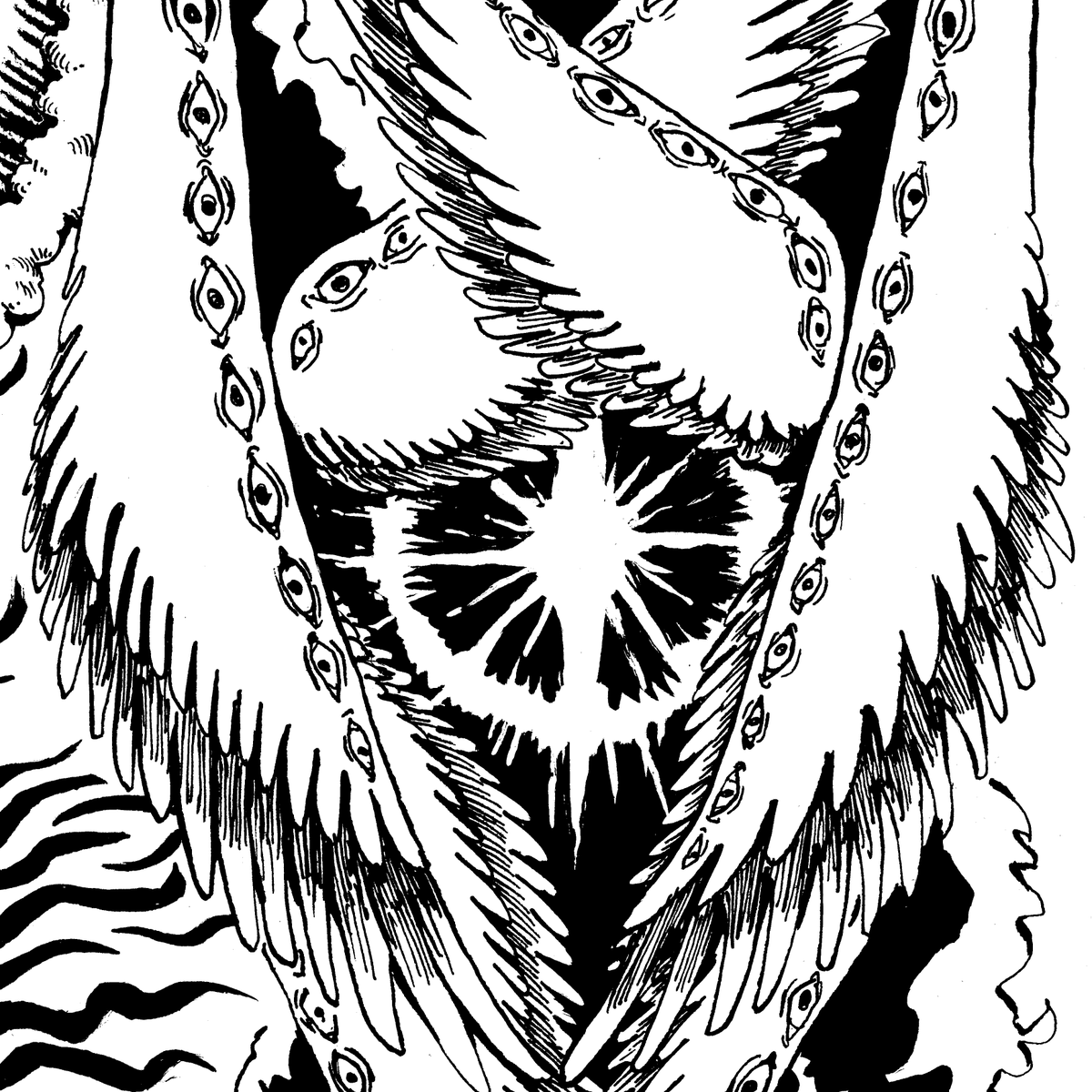 「HIERARCHY OF ANGELS + detail shots (1/2) 」🦎nyosart🎨 COMMS CLOSEDの漫画