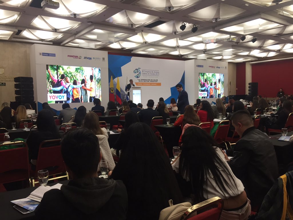 jpfrankym's tweet photo. Acompañamos el III Congreso de Jóvenes Líderes en Turismo 2019. Las futuras generaciones se preparan para constribuir al desarrollo de la industria turística en nuestro país https://t.co/Kh6lgZzNmD