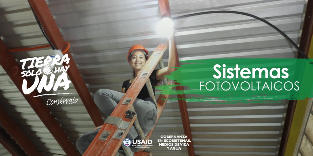 La #energíarenovable se obtiene a partir de fuentes naturales e inagotables. USAID, a través de su actividad <a href="/GEMAHonduras/">GEMA</a>, ha instalado 2,800 sistemas de energía renovable (estufas mejoradas y sistemas fotovoltaicos) en hogares del occidente de #Honduras. #TierraSoloHayUna