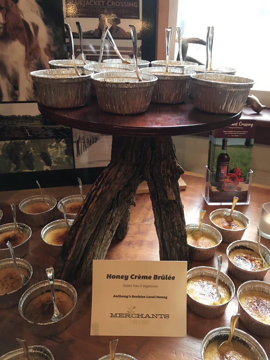 FieldWatchInc's tweet photo. #Honey Creme Brûlée? Yes please! #growinggoodneighbors #dessert https://t.co/4m4R4wKZtX