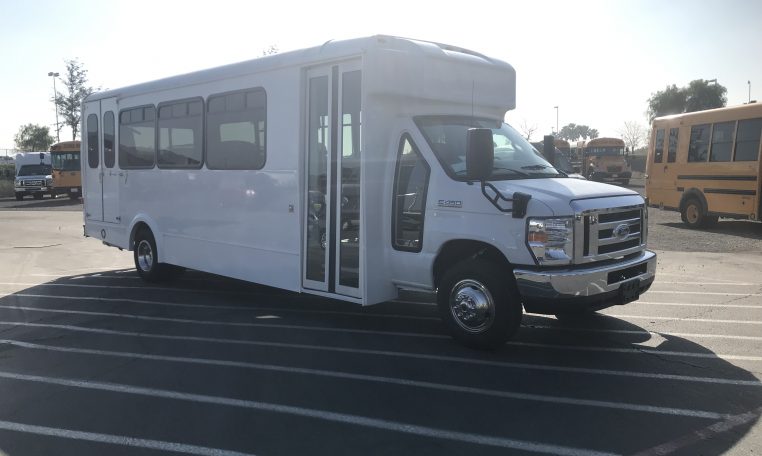 A_ZBusSales's tweet photo. A-Z #Spring Spotlight on the 2019 Glaval Universal!
*Seats 20+2 passengers
*6.8L V10 gas engine
*Rear lift location
*Back up alarm
*Seat belts
*Freedman high back seating
View the floor plan & more details here!
https://t.co/ilo0vgvTUv
#commercialbus #springspotlight https://t.co/vE0Y5slqT0