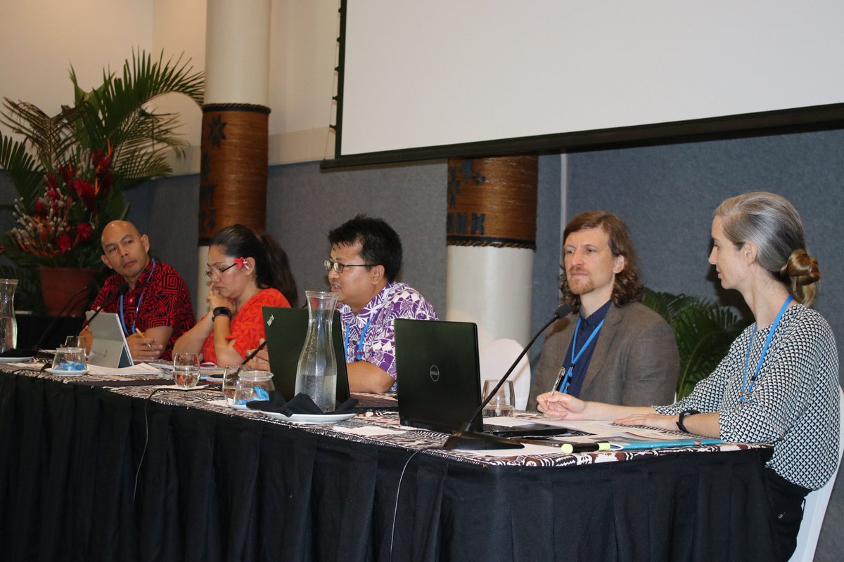 spc_live's tweet photo. High level panel on #humanrights discuss impact, harmonising & streamlining reporting human rights, #SDGs using digital tools & platforms Event supported by @ukinfiji #PCEP implemented by @spc_HumanRights #Commonwealth18 @dfat @SwedeninTH @mhopkinsfco #PacificValuesAndHumanRights https://t.co/yeUyXOp8dB
