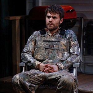 PWChronicles's tweet photo. Throwback Thursday ~ Cal in Camo 
In 2016, Paul starred in the play “Cal in Camo”.  The play was written by William Francis Hoffman and was performed at Rattlestick Theatre in NYC. 
#ThrowbackThursday #CalinCamo #PaulWesley #RattlestickTheatre #Flynt #TBT #Paulvedere #NYC https://t.co/TdY5B8iLTC