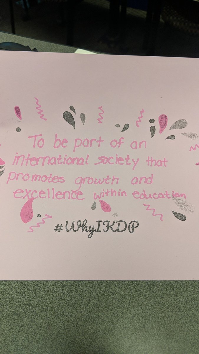 JessieJPyle's tweet photo. @SFecich #kappadeltapi #edumagic #whyIKDP https://t.co/WgCfi1r4vG