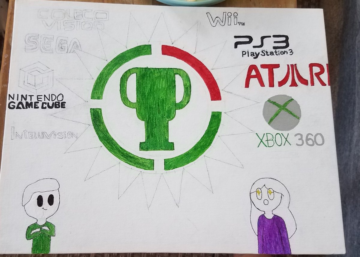 KoalaAloha's tweet photo. Hi!!! My 15th Birthday is coming up on the 17th and I was wondering if I can get a clap and a half. Also here is some fan art I've been working on. It isnt done but I think it looks okay. @MatPatGT @CordyPatrick  #GTLive https://t.co/fswZ7Y8CIU