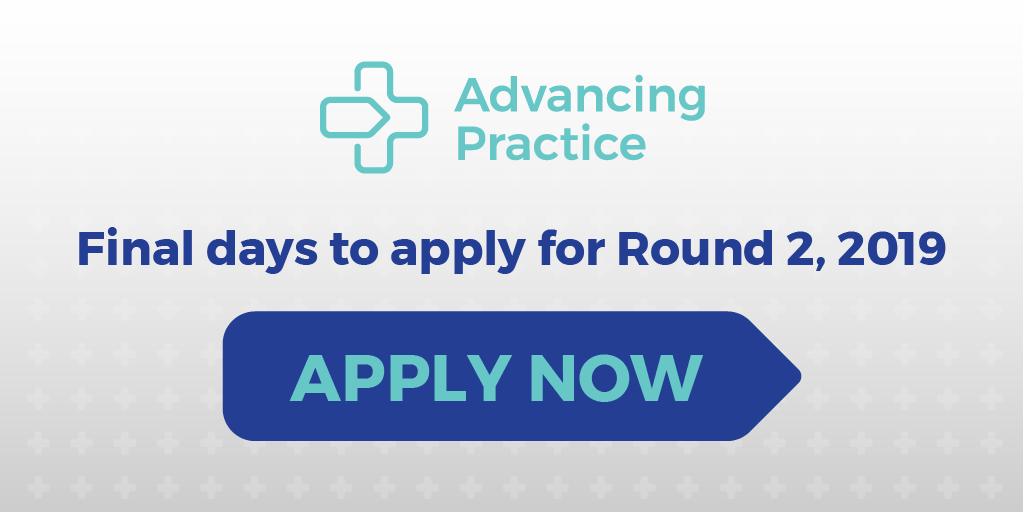 AdvPracticeAU's tweet photo. #Advancingpractice Round 2 2019 closes today. Advancing Practice is a catalyst for and milestone of career achievement, as part of broader efforts to build a more highly skilled, flexible and adaptable pharmacy workforce.
Apply now! https://t.co/03RV2LFlMr https://t.co/hCpOqPqdU4
