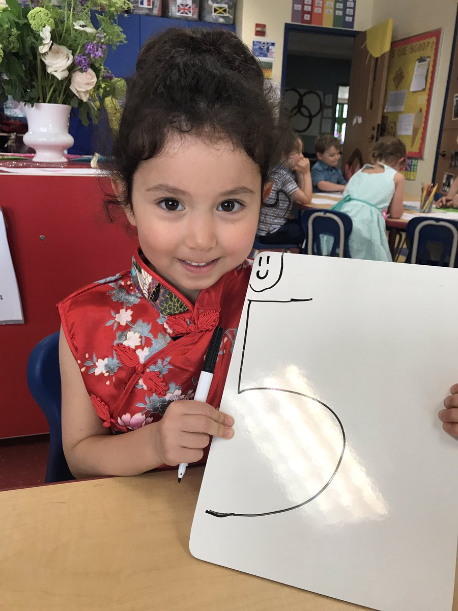 MsAprilsPreK's tweet photo. We love working on writing our numbers in Pre-K. The smiley face helps us remember where to start. All smiles here! #trinitylearns #academicfoundation #buildconfidence @hwtears https://t.co/Ti6IaUfhgI