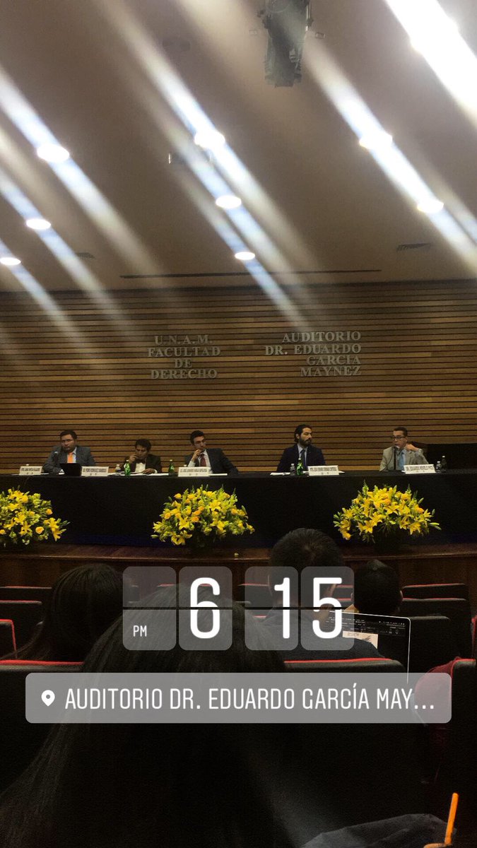 En la conferencia "El estado Vs. la corrupción", con el doctor <a href="/Eduardo_Rovelo/">Eduardo Rovelo Pico</a> y otros, en <a href="/DerechoUNAMmx/">Facultad de Derecho</a>.